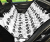 Bee White Patterns Print Pet Seat Covers