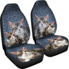 American Wirehair Cat Print Car Seat Covers