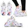 Scarlet macaw Patterns Print Sneakers