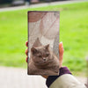 British Shorthair Cat Print Women's Leather Wallet