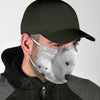 Cute Samoyed Print Face Mask