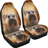 Cesky Terrier Print Car Seat Covers