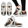 Bernedoodle Print Running Shoes