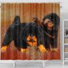 Tibetan Mastiff Print Shower Curtain