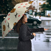 Wirehaired Vizsla Print Umbrellas