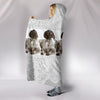 Amazing German Shorthaired Pointer Dog Print Hooded Blanket