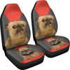 Brussels griffon Print Car Seat Covers