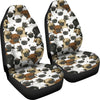 Pug Patterns Print Car Seat Covers