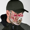 Irish Wolfhound Print Face Mask