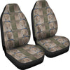 Saluki Dog Patterns Print Car Seat Covers