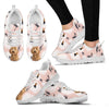 Cute Goldendoodle dog Print Sneakers