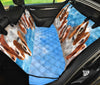 Basset Hound On Mount Rushmore Print Pet Seat covers