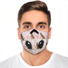 German Shepherd Print Premium Face Mask