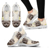 Cute Scottish Fold Cat Print Running Shoes