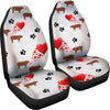 Duroc Pig Patterns Print Car Seat Covers