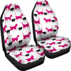 Amazing Walking Cat Print Car Seat Covers