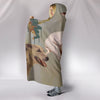 Italian Greyhound Dog Print Hooded Blanket