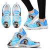 Mastiff Poodle Dog Print Sneakers