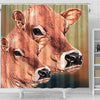 Jersey Cattle (Cow) Print Shower Curtain