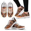 Boxer Dog Print Running Shoes