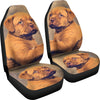 Dogue De Bordeaux (Bordeaux Mastiff) Puppy Print Car Seat Covers