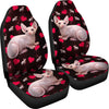 Sphynx cat With heart Patterns Print Car Seat Covers