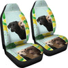 Labrador Retriever Print Car Seat Covers