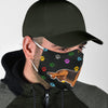 Bloodhound Dog Paws Print Face Mask