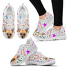 Pomchi Dog Print Sneakers