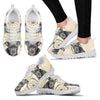 Lovely American Pit Bull Terrier Print Running Shoes