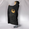 Bombay Cat Print Hooded Blanket