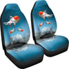 Oranda Fish Print Car Seat Covers