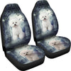Amazing Pomeranian Dog Print Car Seat Covers