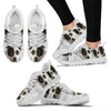 Staffordshire Bull Terrier On White Print Running Shoes