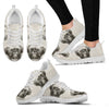 Shihpoo Puppy Print Running Shoes- Limited Edition