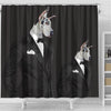 Amazing Great Dane Dog Print Shower Curtain