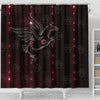 Percheron Horse Print Shower Curtain