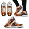 Lovely Whippet Dog Print Running Shoes