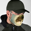 Cute Maine Coon Cat Print Face Mask