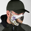 Bluetick Coonhound Floral Print Face Mask