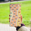 Schnauzer Dog Print Women's Leather Wallet
