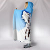 Andalusian horse Print Hooded Blanket