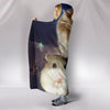 Cute Roborovski Hamster Print Hooded Blanket