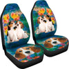 Cute Beagles Print Car Seat Covers