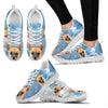 Cute Pomchi Dog Print Sneakers