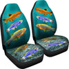 Slender Danios Fish Print Car Seat Covers