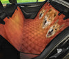 Shiba Inu Print Pet Seat Covers