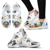 Boxer Dog Print Sneakers