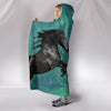 Amazing Andalusian Horse Print Hooded Blanket