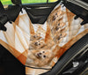 Lovely Pomeranian Print Pet Seat Covers